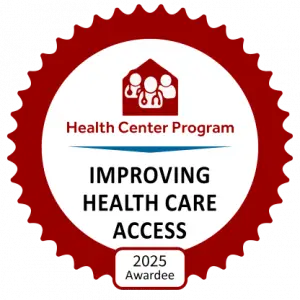 2025 Improving Health Care Access Seal